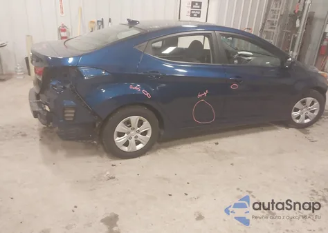 2016 Hyundai Elantra Se из США, поврежденный, VIN 5NPDH4AE1GH726605